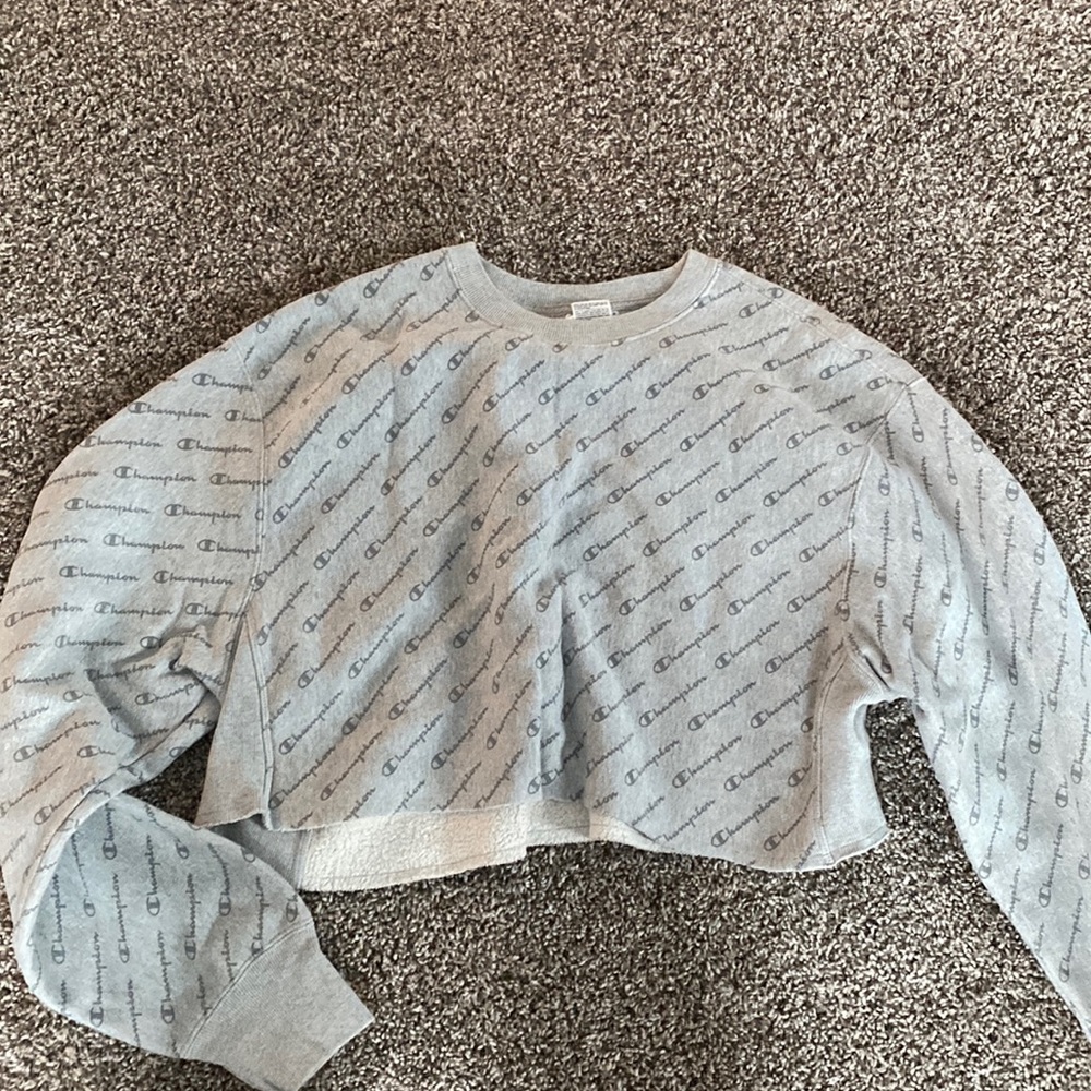 Crop champion sweatshirt